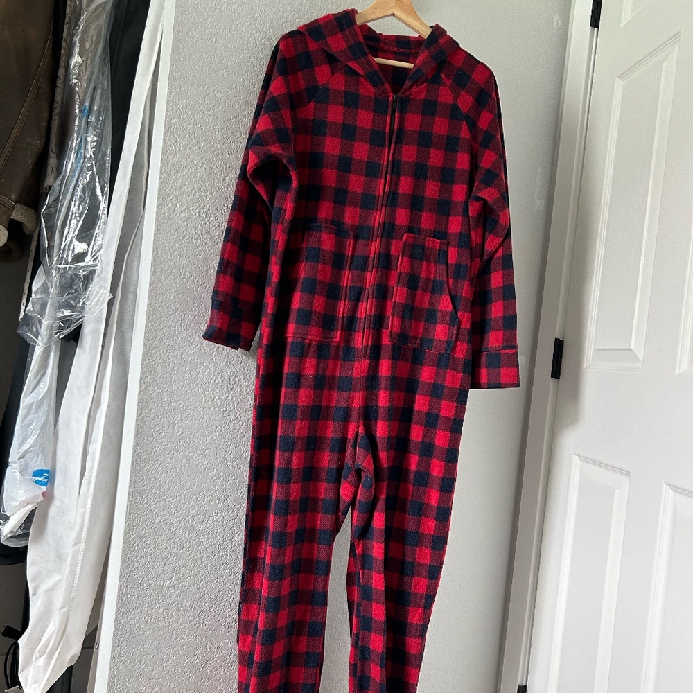 Unisex Checkered Onesie